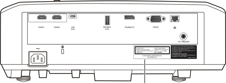 Immagine prodotto JVC LX-NZ30-BG (4K, 3300 lm)