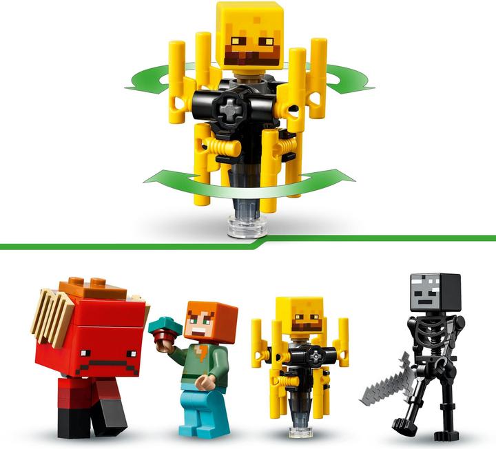 Actual product image LEGO Das Lava-Duell im Nether (21266, LEGO Minecraft)