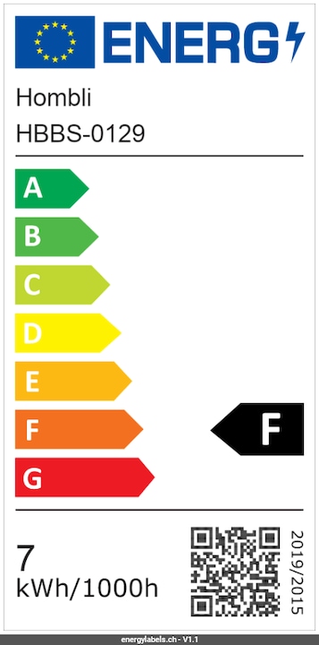Energy Label Hombli String Light (5 m)