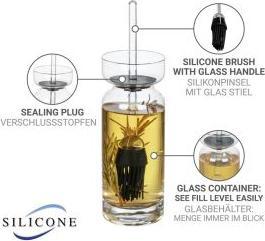 Produktbild Wenko Marinadenglas mit Pinsel (290 ml)