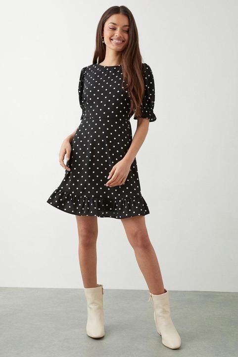 Produktbild Dorothy Perkins Minikleid Kräuselsaum (36)