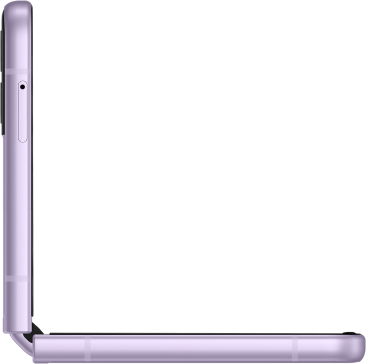 Actual product image Samsung Galaxy Z Flip3 5G EU (128 GB, Lavender, 6.70", SIM + eSIM, 12 Mpx, 5G)
