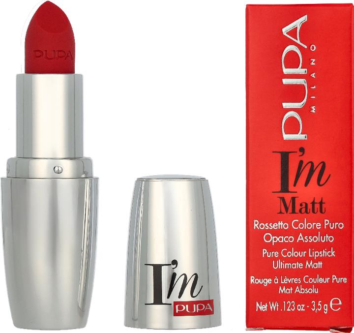 Actual product image Pupa Milano I'm Matt Velvet Ruby 072 3.5 g (072 Velvet Ruby)
