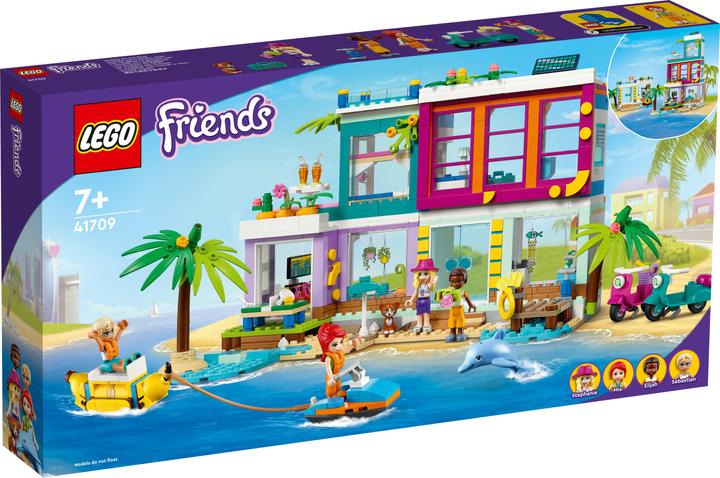 Immagine prodotto LEGO Friends 41709 Casa sulla spiaggia per le vacanze (41709, LEGO Friends)