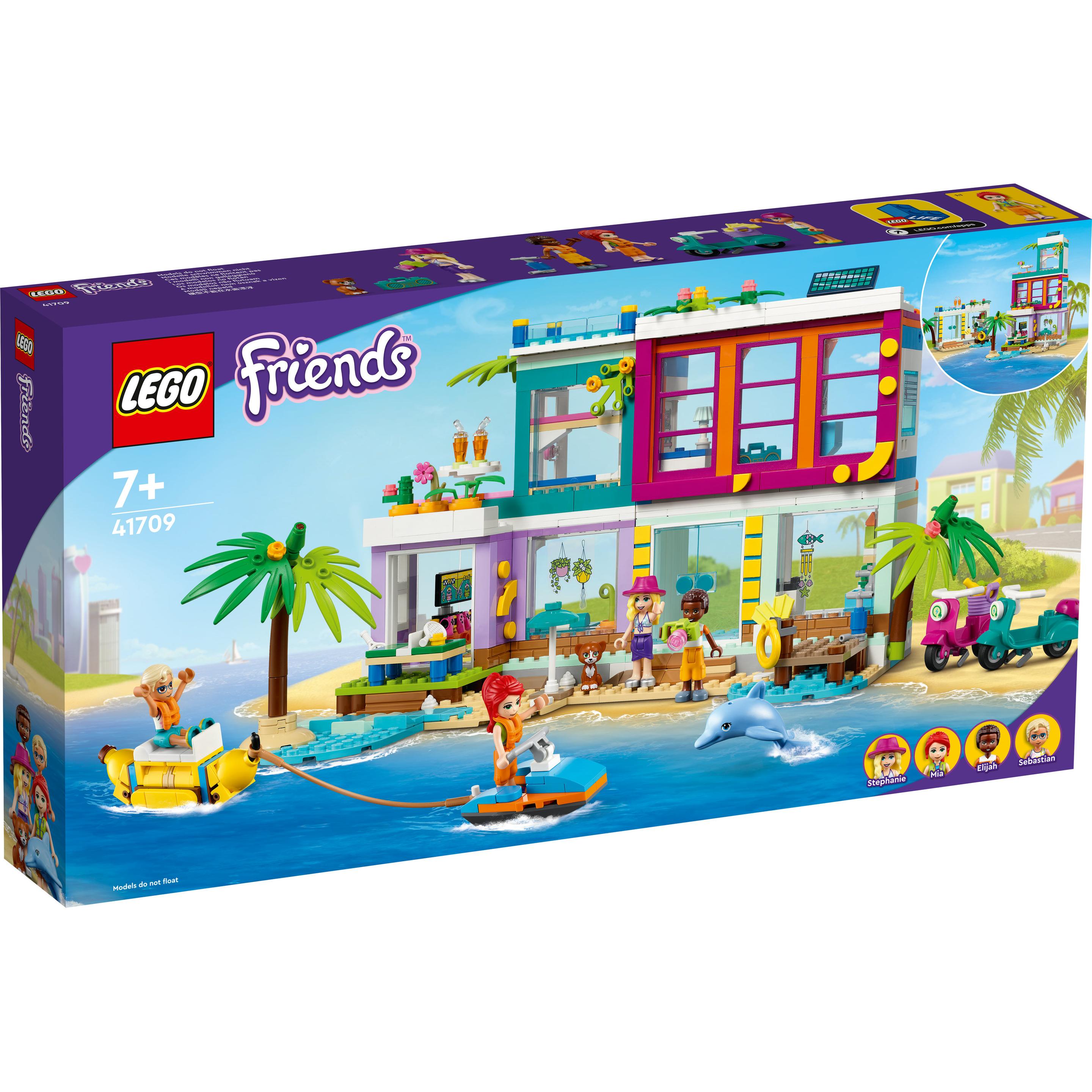 Thumbnail - LEGO Ferienhaus am Strand (41709, LEGO Friends)