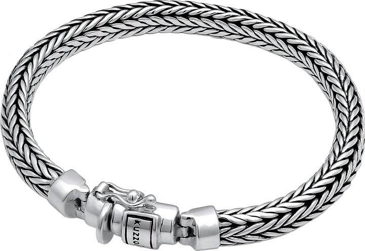 Produktbild Kuzzoi Basic Armband, Twisted (23 cm, 925er Silber)