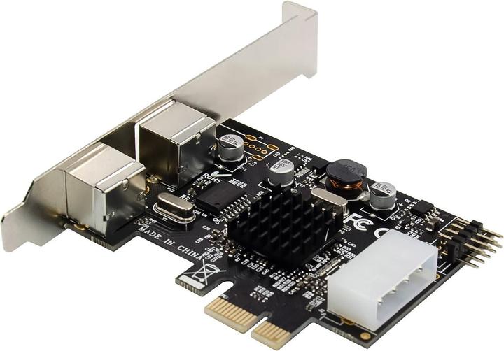 Produktbild InLine Schnittstellenkarte, 2x PS/2, USB-Pfostenstecker, PCIe (PCI-Express)