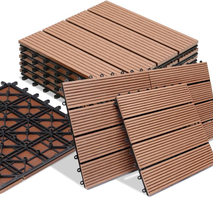 Immagine prodotto Casaria WPC Fliesen (66 x, 30 x 30 cm)