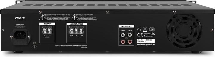 Actual product image Power Dynamics Power amplifier PRS120 (Power amplifier)