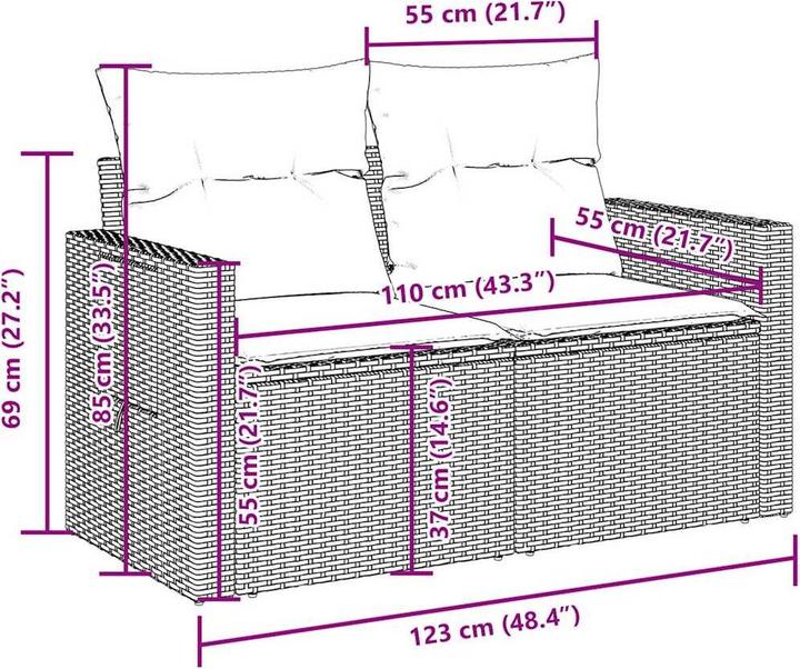Produktbild vidaXL Owen