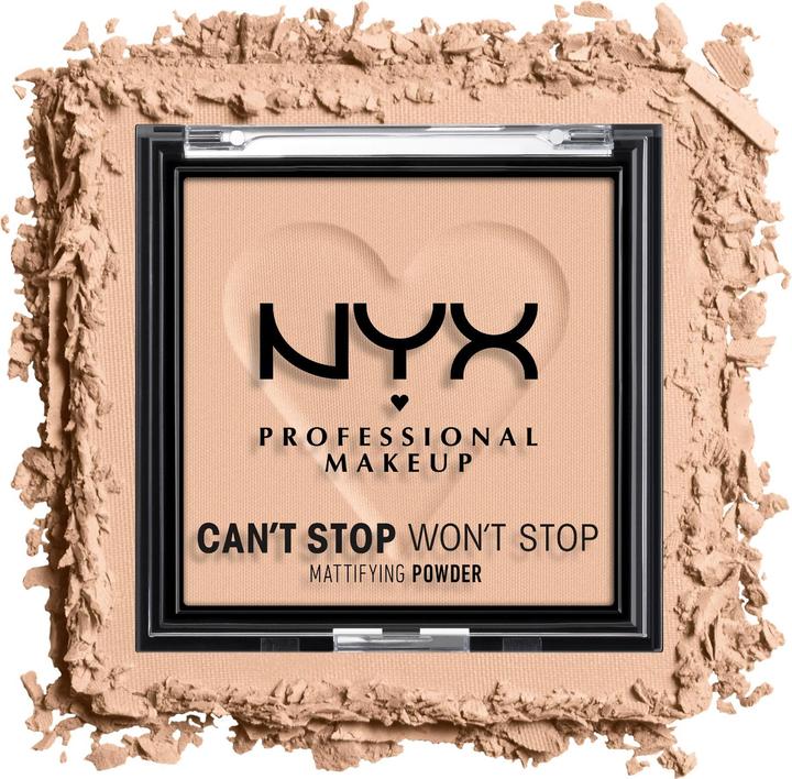 Actual product image NYX Professional Make-Up Can't Stop Won't Stop Mattifying Powder (3 Light Medium)