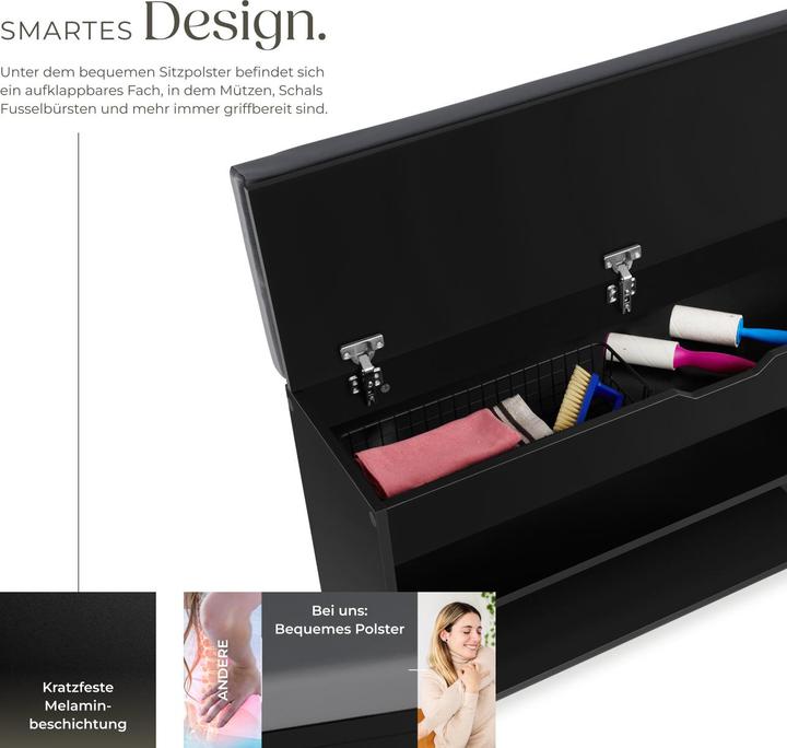 Actual product image tectake Madeline (104 x 30 x 49 cm)