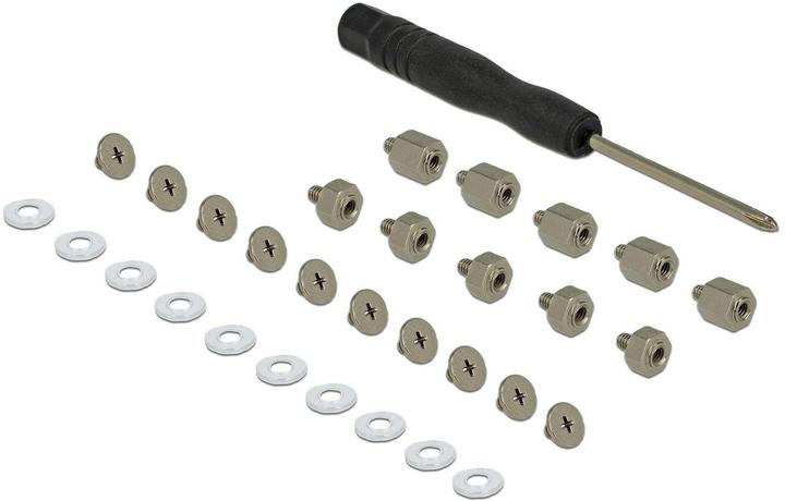 Produktbild Delock Befestigungsset 31-teilig für M.2 SSD / Modul