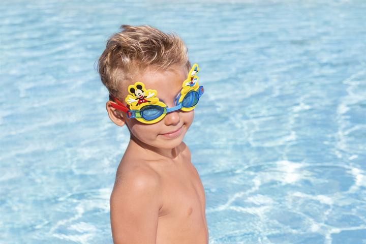 Actual product image Bestway Disney® Mickey Mouse & Donald Duck swimming goggles from 3 years old