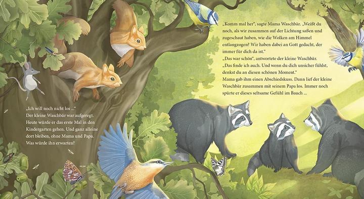 Produktbild Der kleine Waschbär traut sich was – ein Bilderbuch für Kinder ab 2 Jahren (Deutsch, Lea Kässmann, 2021)