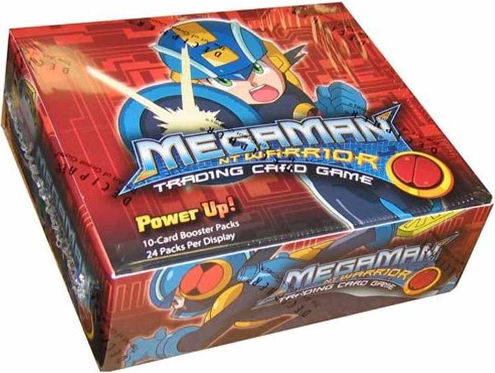 Image du produit Magic the Gathering MegaMan NT Warrior TCG Power Up! Booster Box​ (Anglais, Affichage du booster)