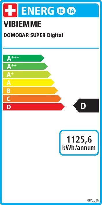 Energie-Label VBM Domobar Super Digital
