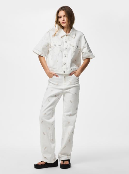 Actual product image Pieces PCVIOLET 2/4-ARM Jeanshemd (S)