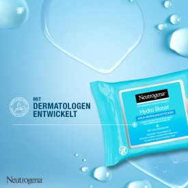 Actual product image Neutrogena Aqua cleaning wipes (Cleaning cloths, 0 ml)