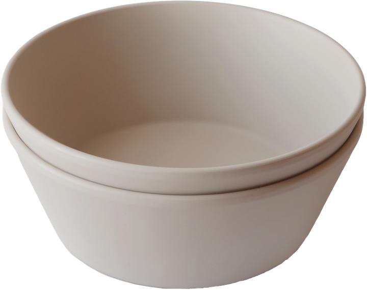 Actual product image Mushie Bowl Round