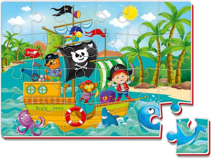 Produktbild Schaumstoff Piraten (24 Teile)