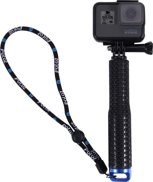 Actual product image Puluz Selfie Stick for sports cameras PZ150 (black)