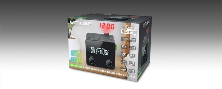 Actual product image Muse M-189 CDB (DAB+, DAB, FM, Radio Frequency (RF))