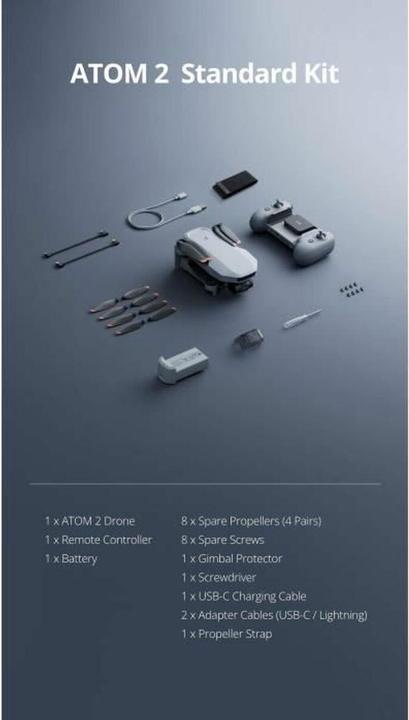 Image du produit Potensic Atome 2 (35 min, 249 g, 48 Mpx)