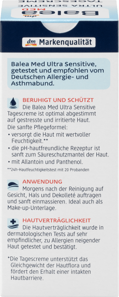 Image du produit dm Balea MED Ultra sensible (50 ml, Crème de jour)