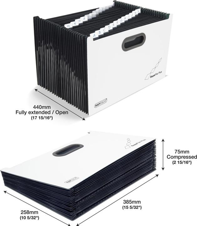 Actual product image Rapesco Supa File (A4, 1 x)