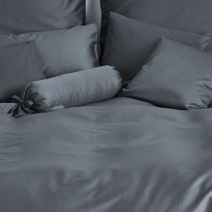 Actual product image Traumschlaf Uni (Bedding set, 160x210 cm + 65x100 cm)