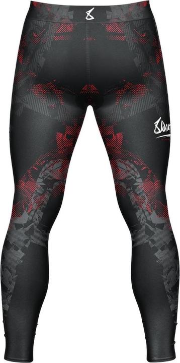 Actual product image 8Weapons 8 WEAPONS Compression Pants, Hit 2.0, black-red, XXL (XXL)