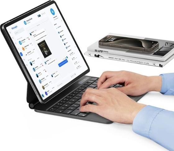 Produktbild Usams Etui ochronne z klawiaturą iPad Pro 11" czarny/black Miaoke Series IPP109MG01 (US-BH875) (US)