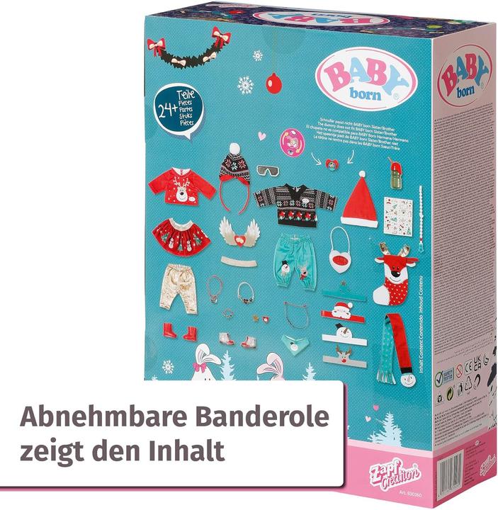 Productafbeelding Baby Born Adventskalender