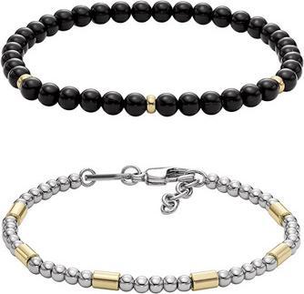 Immagine prodotto Fossil - Stylish set of men's beaded bracelets JGFTSET1105