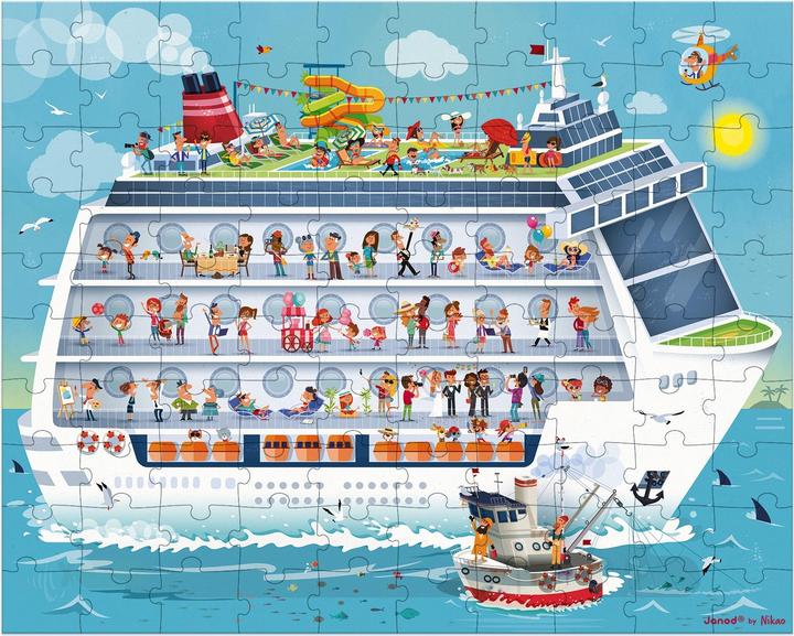 Image du produit Janod Bateau de croisière (200 pièces)