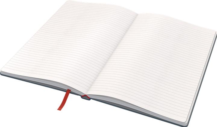 Actual product image Leitz Notebook Cosy 14.8 x 21 cm, Lined, Grey (14.8 x 21 cm, Lined, Hardcover)