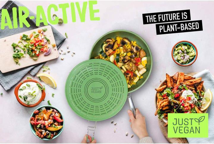 Image du produit Just Vegan Protection contre les éclaboussures 'Air-Activ (30 cm, Matières plastiques, Métal)