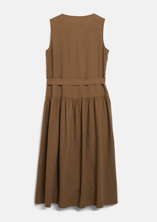 Actual product image s.Oliver Leinenmix-Kleid mit Raffung (36)