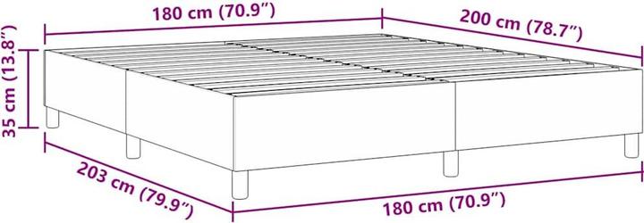 Image du produit vidaXL Bettgestell (180 x 200 cm)