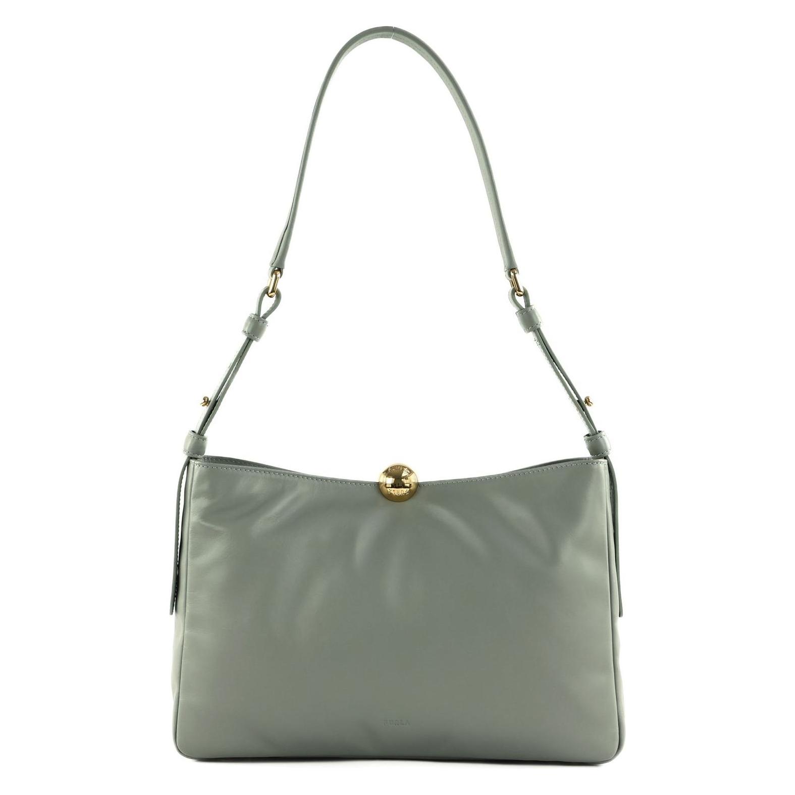 Furla, Damen, Handtasche, Schultertasche Sfera, Grau