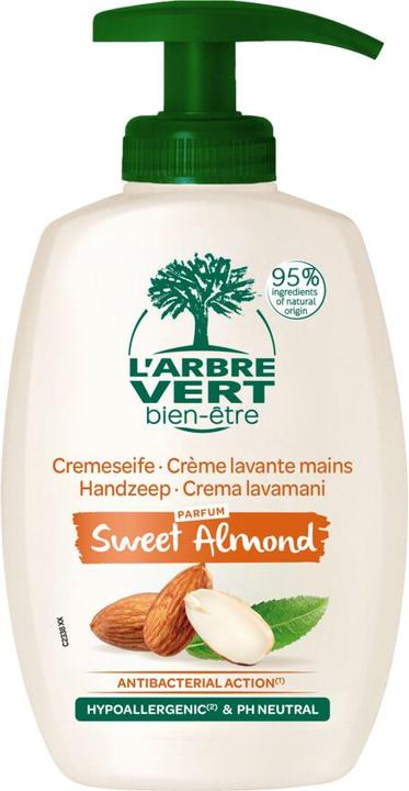 Produktbild L'arbre vert Öko Handseife Süssmandel (300ml) (Flüssigseife, 300 ml)