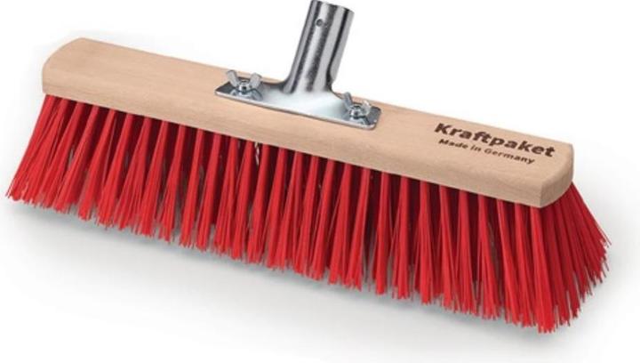 Produktbild Nölle Besen Elaston Länge 400 mm m.Metallstielhalter Flachholz Stielhalter-Ø 28 mm (1 Stk.)