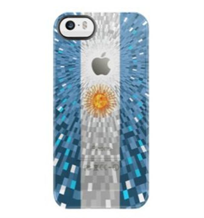 Image du produit Uncommon Deflector Case pour iPhone 5/5S/SE Argentina Tile Flag (Apple iPhone 5s, Apple iPhone 5)