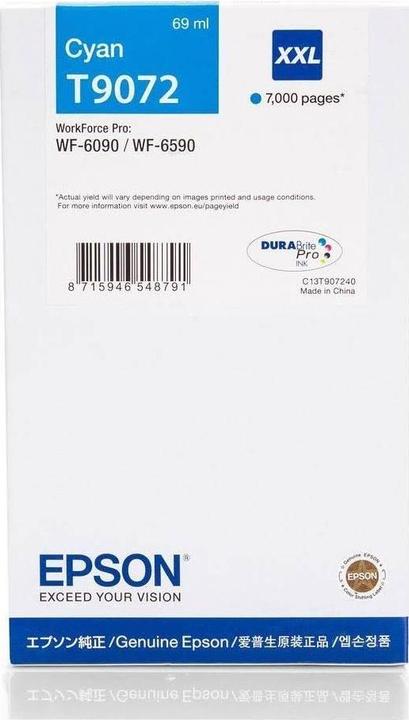 Immagine prodotto Epson T9072 (C)