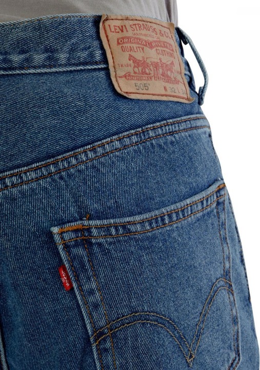 Actual product image Levis 505 Jeans stonewash (zip) (W33/L32)