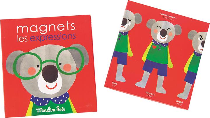 Immagine prodotto Moulin Roty Les Popipop, Magnet Play Emotions (Francese, Inglese)