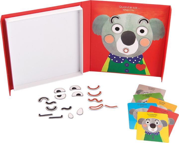 Immagine prodotto Moulin Roty Les Popipop, Magnet Play Emotions (Francese, Inglese)