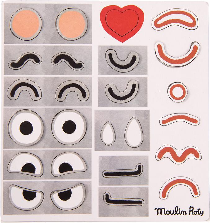 Immagine prodotto Moulin Roty Les Popipop, Magnet Play Emotions (Francese, Inglese)