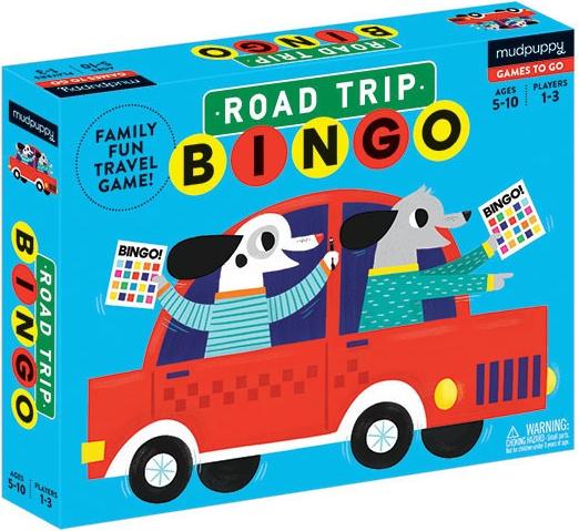 Immagine prodotto Mudpuppy Giochi di indovinelli Road Trip Bingo (Inglese)